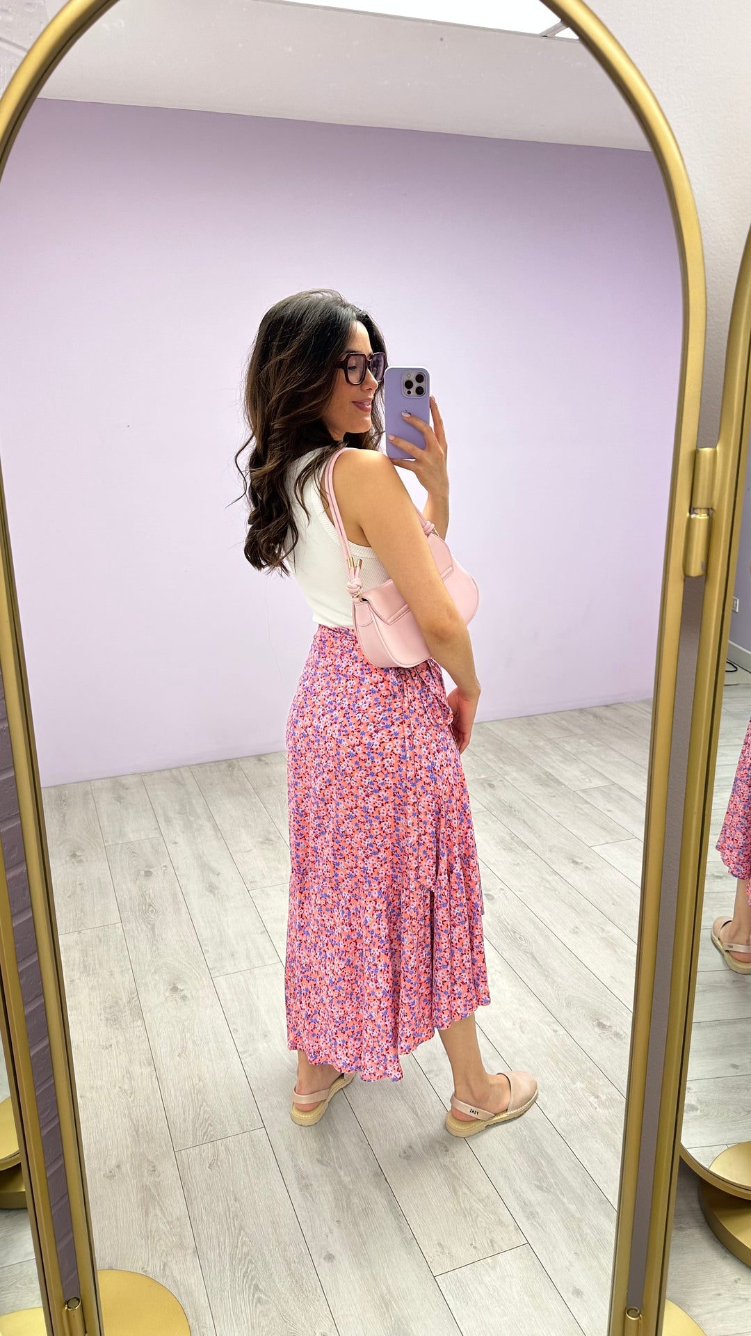 Falda Josie Coral