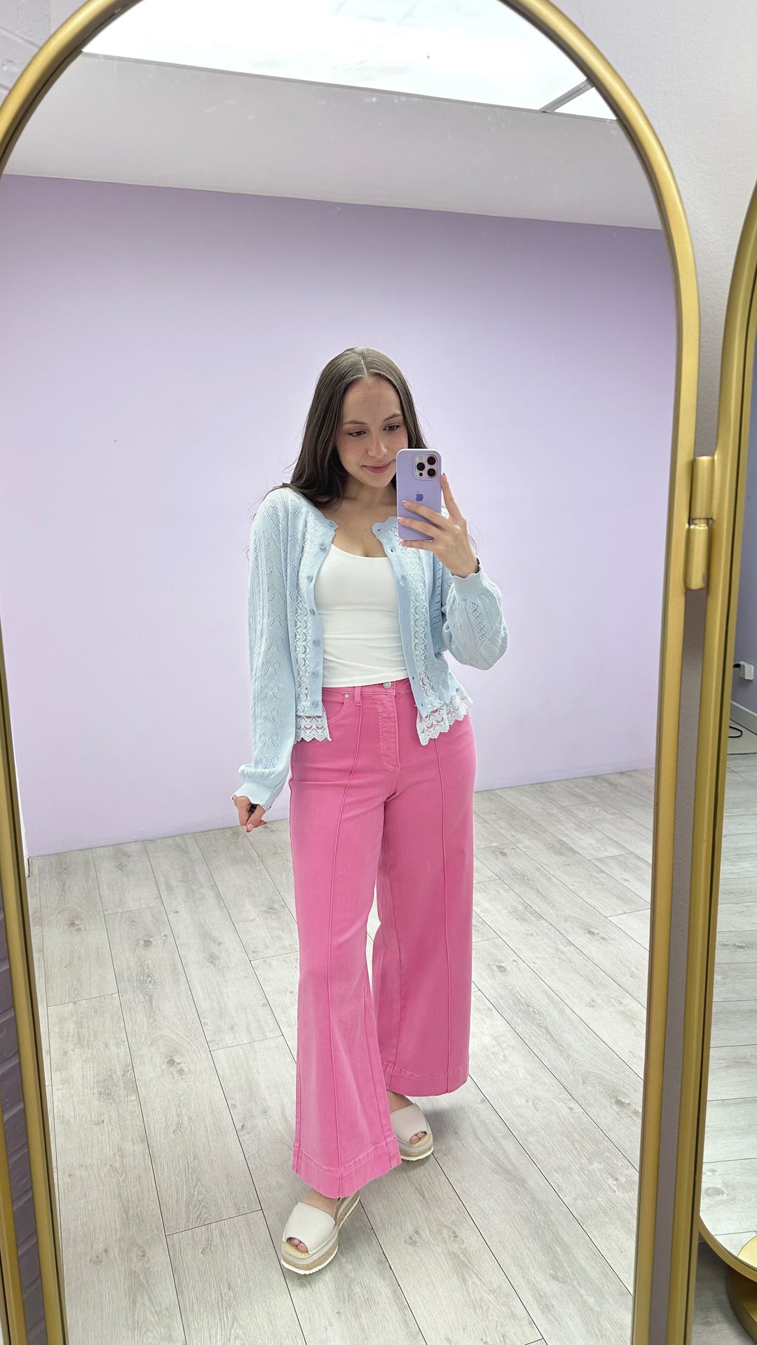 Jeans Leslie Pink