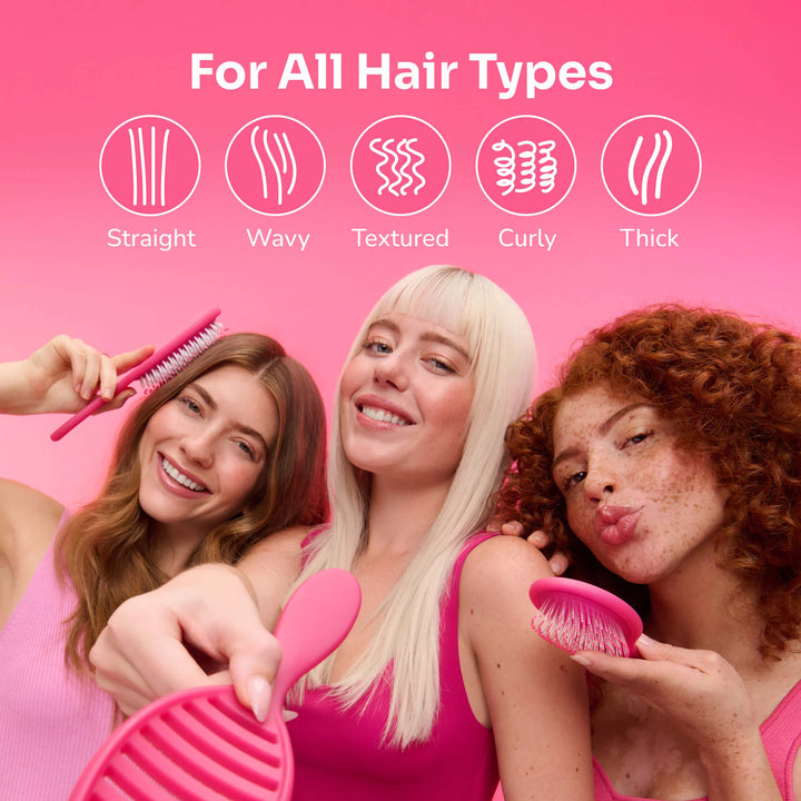 Cepillo Wet Brush Smooth Styler-Frost Pink