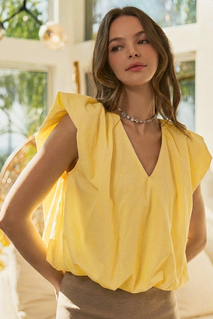 Blusa Beverly Amarillo