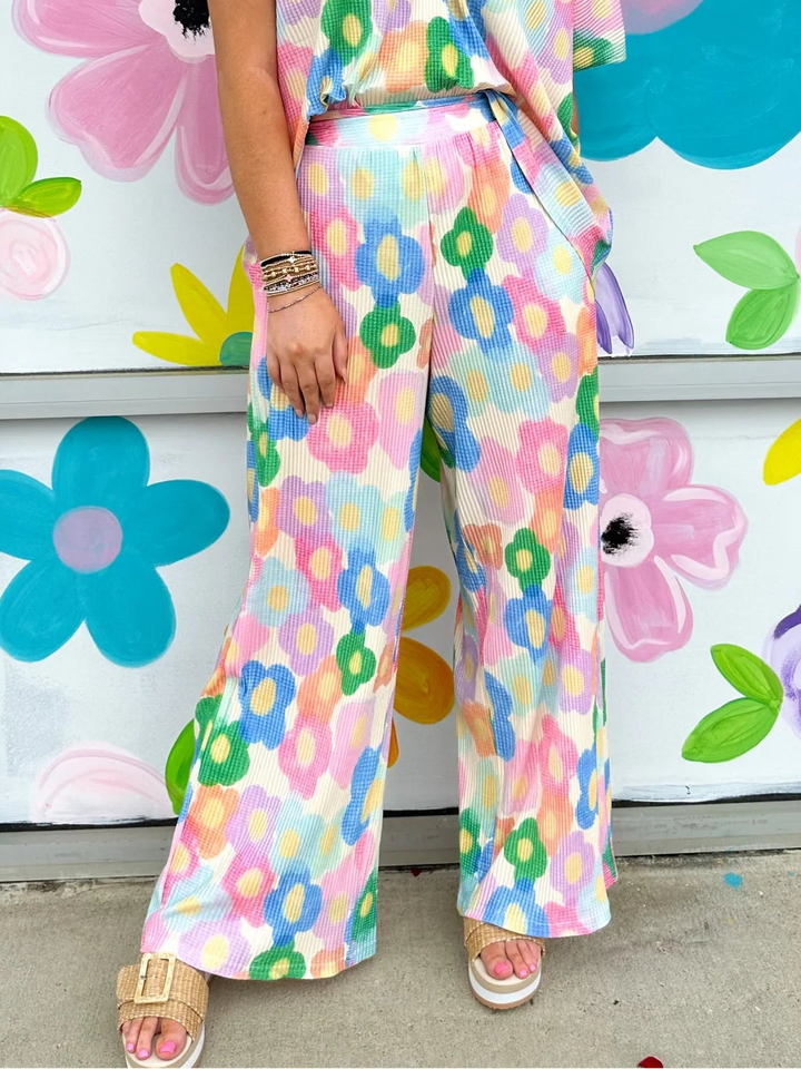 Pantalón Flowers
