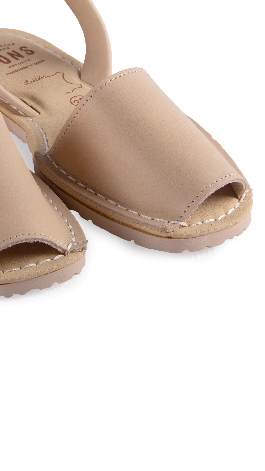 Sandalias Pons Lusaka Nobuck Taupe