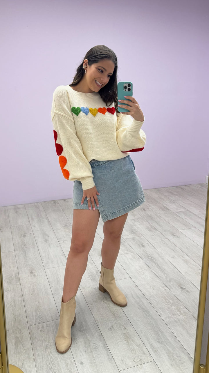 Sweater Heart Pop