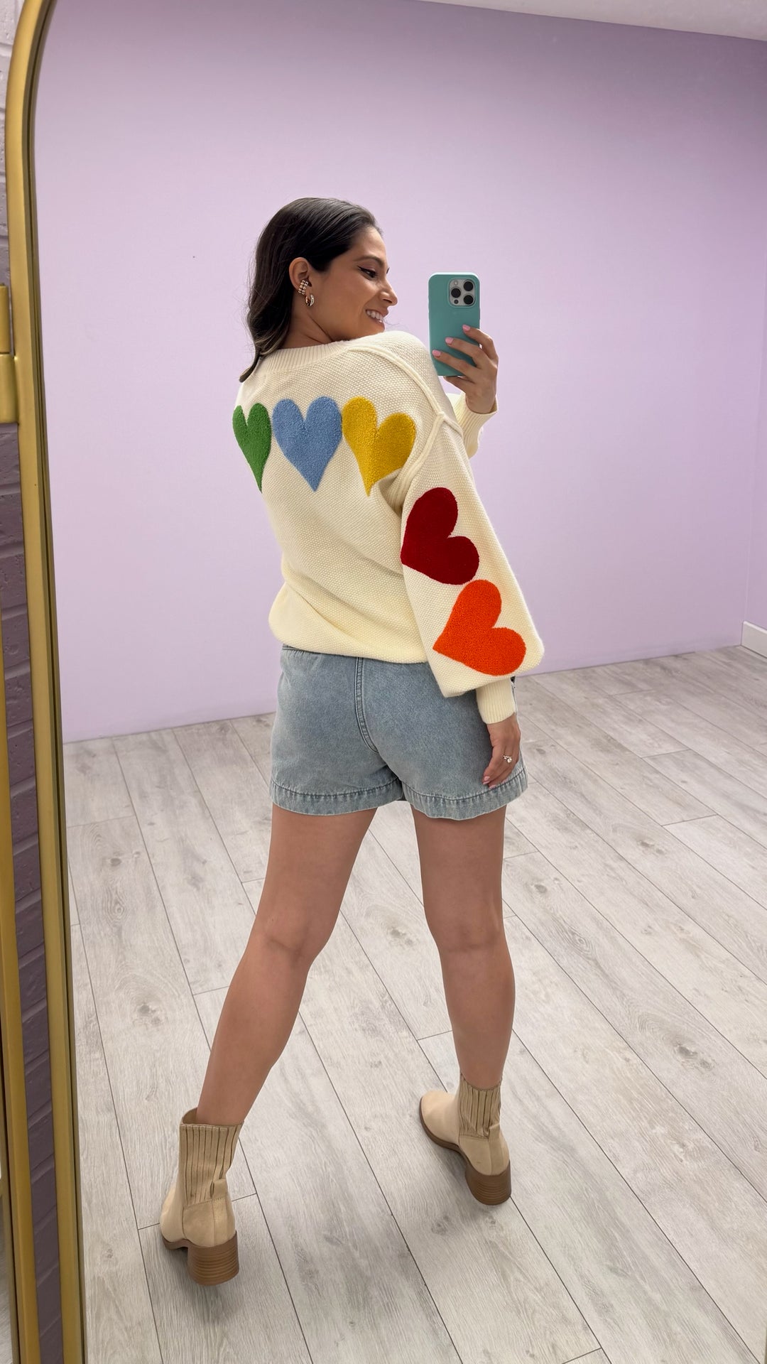Sweater Heart Pop
