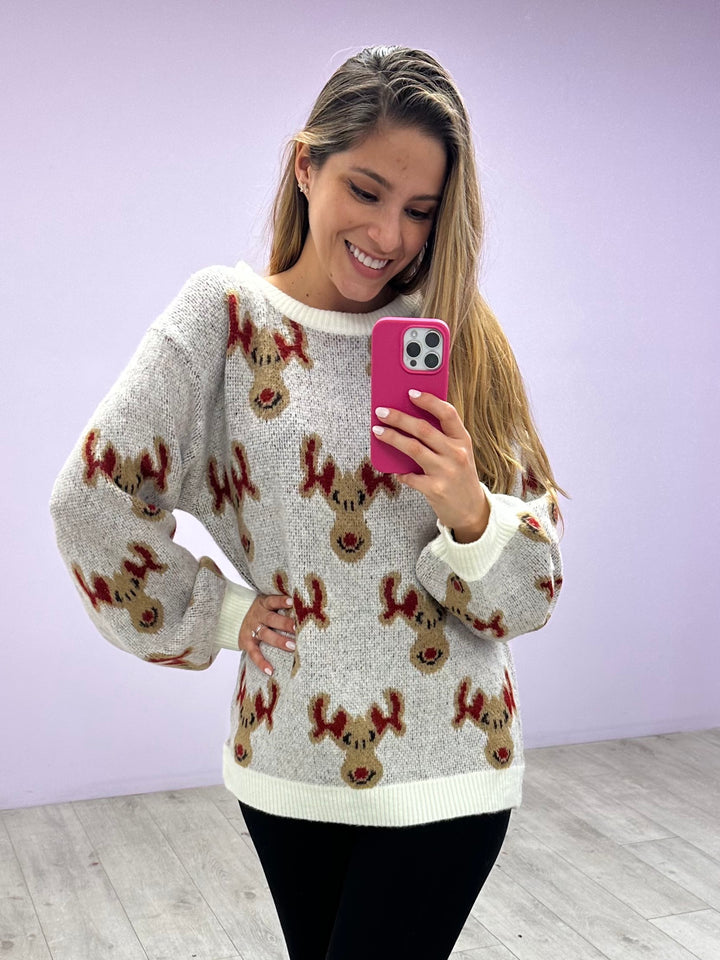 Sweater Happy Reindeers
