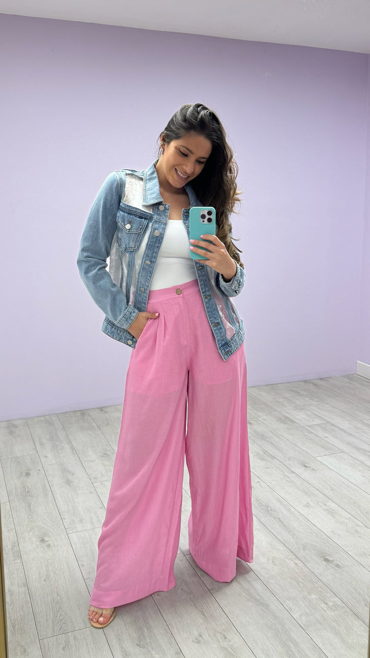 Jacket Denim Lace