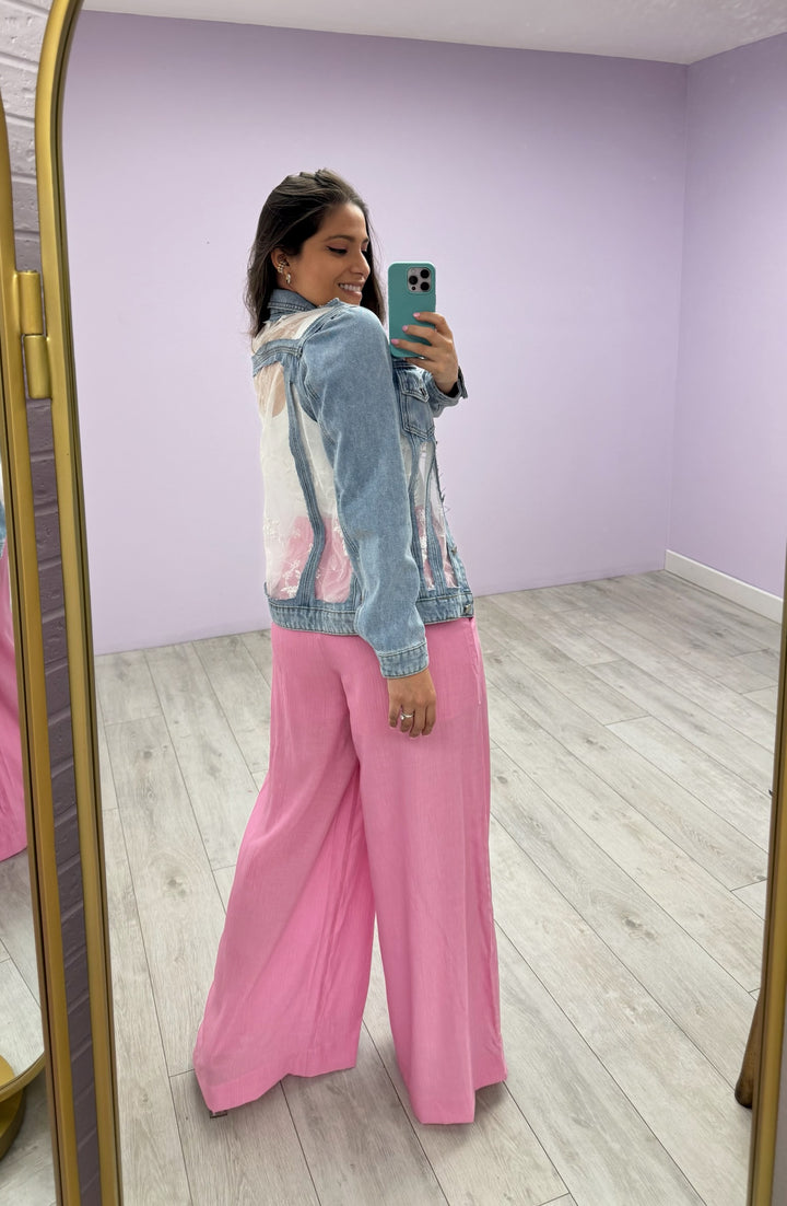 Jacket Denim Lace