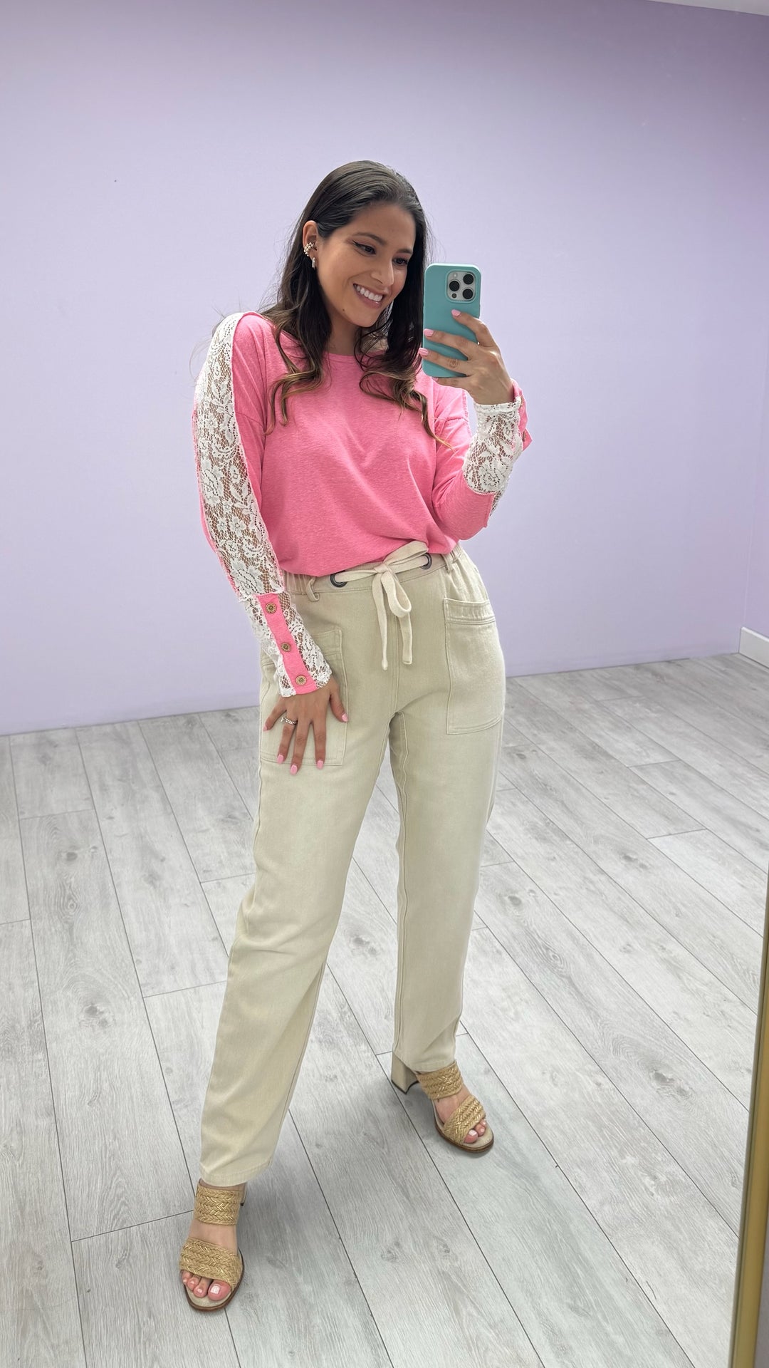 Blusa Charlotte Rosado
