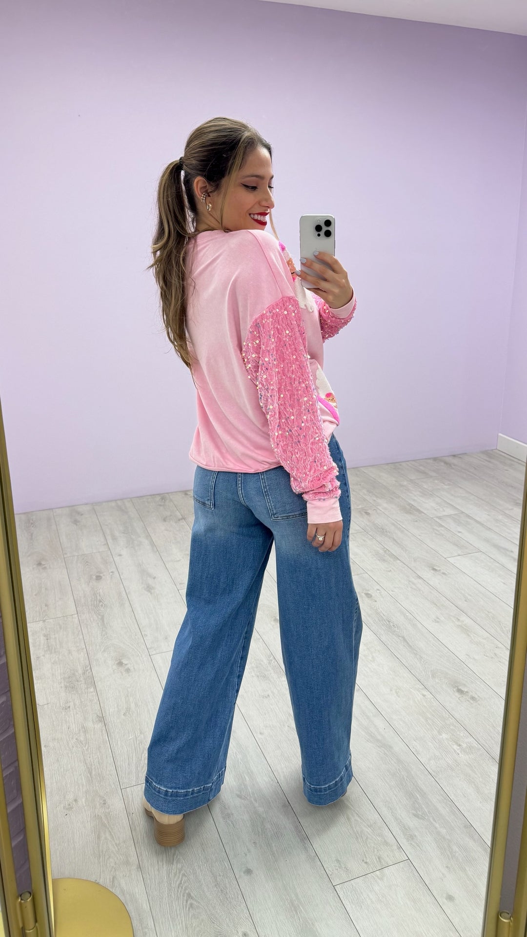 Sweater Puffy Santas