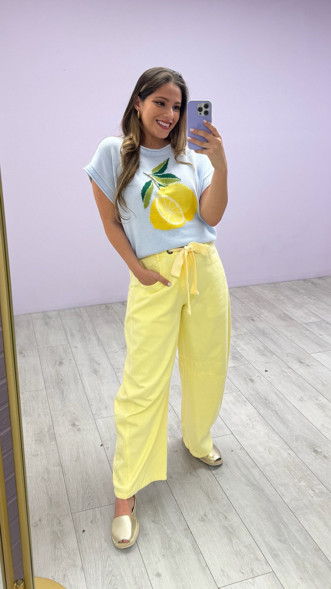 Blusa Lemon Bliss Sky
