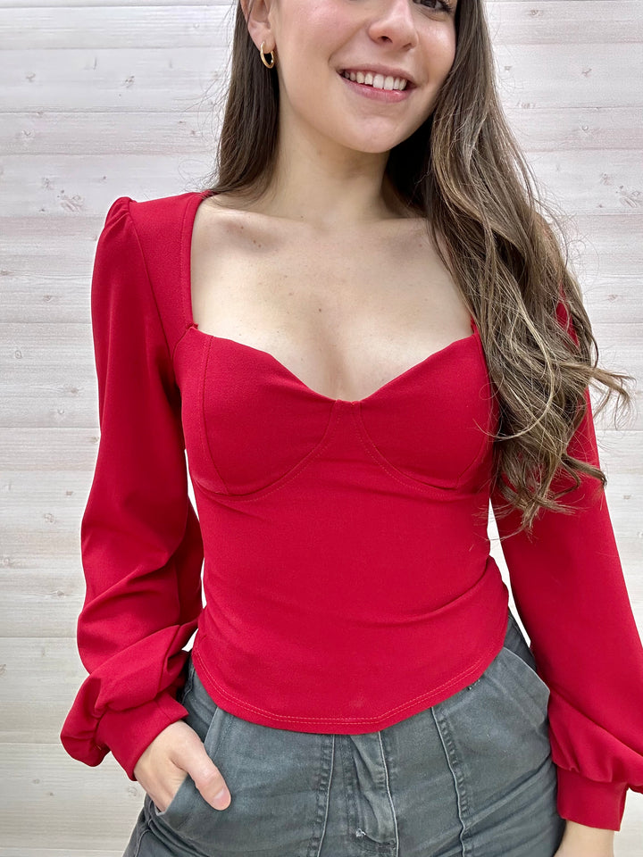 Blusa Lulu Rojo