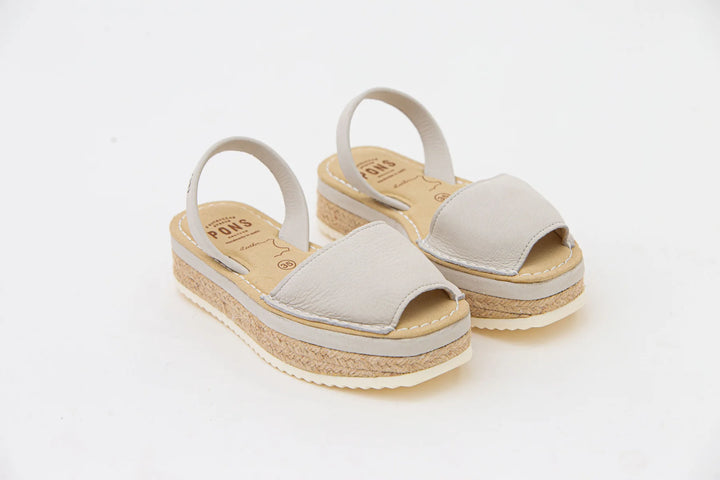 Sandalias Bucarest Nobuck Hielo