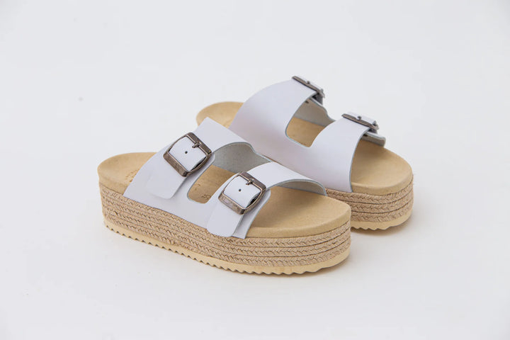 Sandalias Pons Benissa Natur Blanco