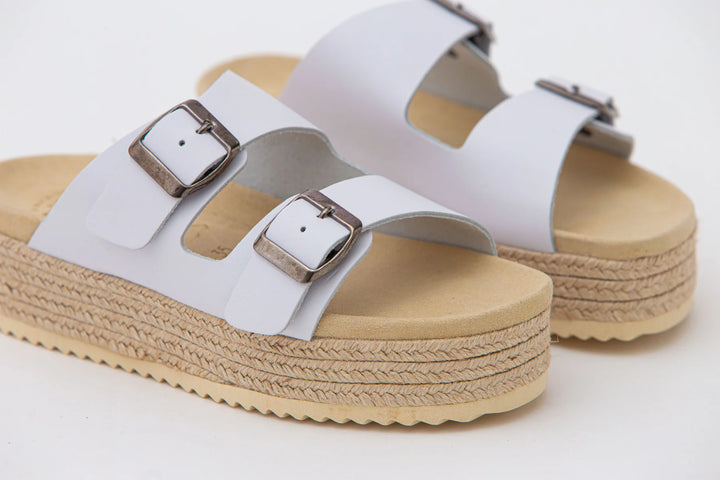 Sandalias Pons Benissa Natur Blanco