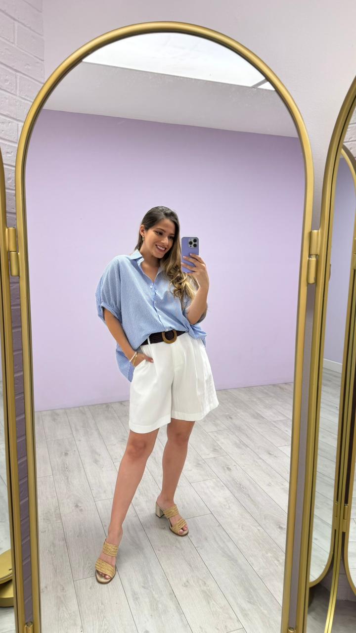 Blusa Margareth Celeste