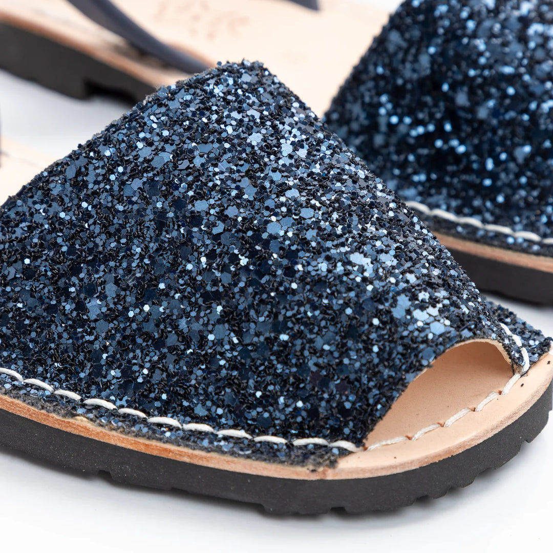 Sandalias Pons Lusaka Glitter Marino