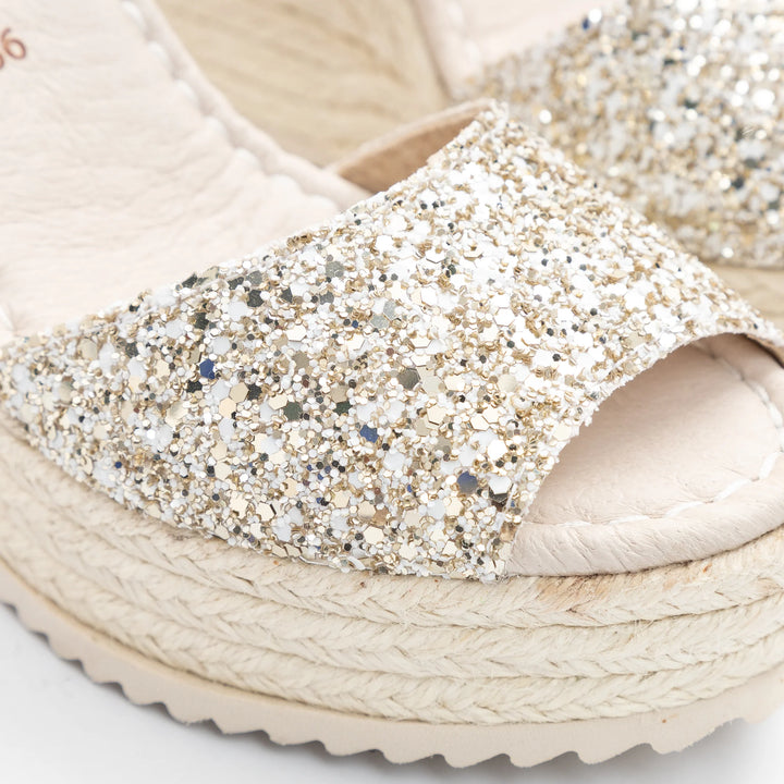 Pons Santa Ana Glitter Bleached Gold
