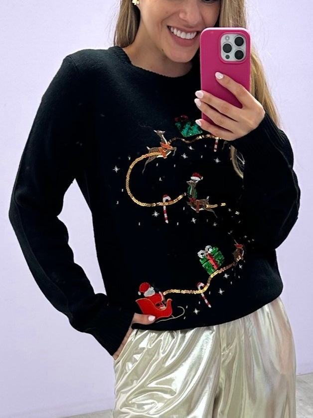 Sweater Magic Journey Negro