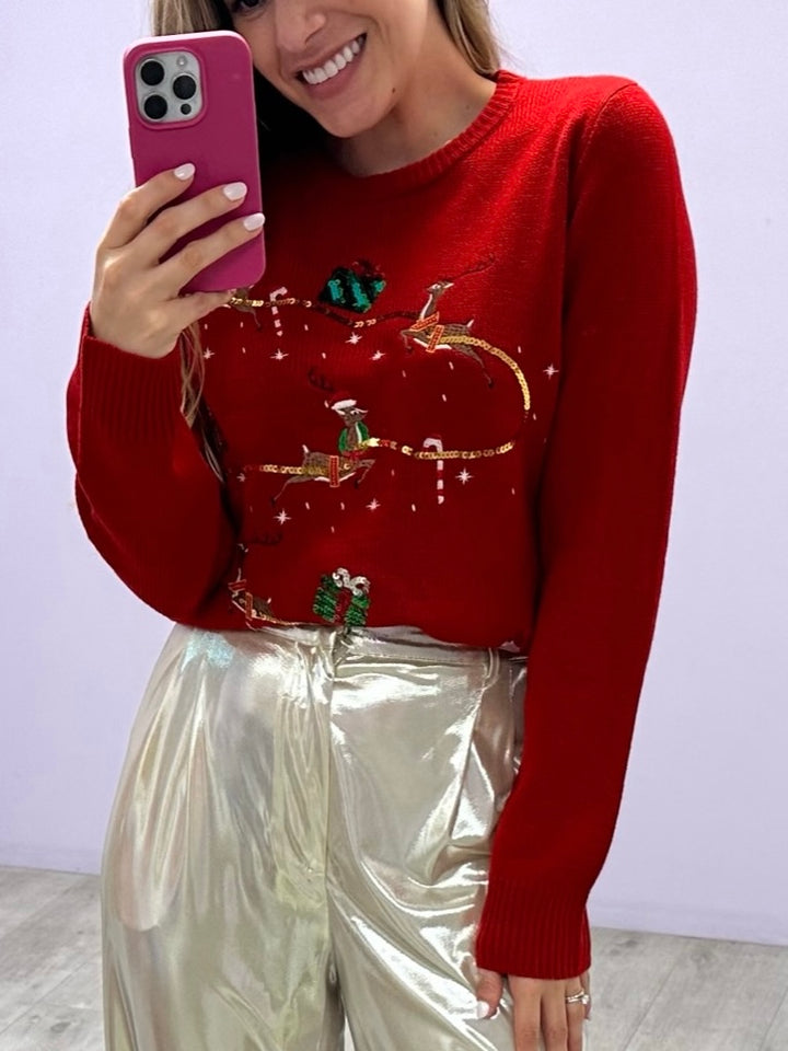 Sweater Magic Journey Rojo