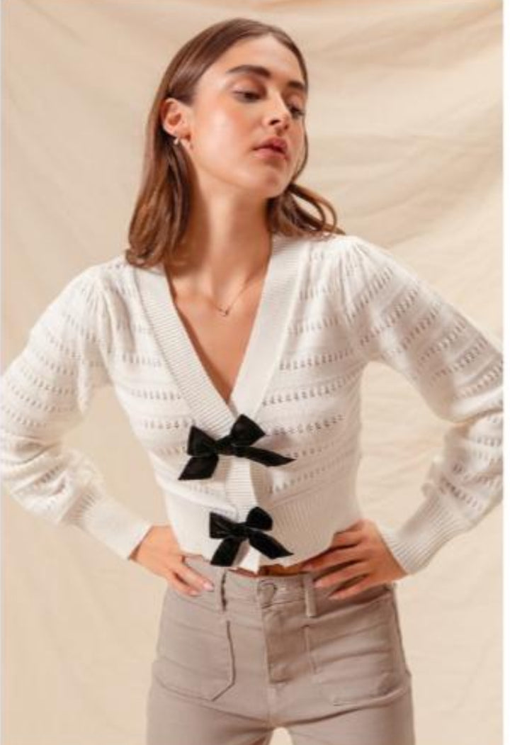 Sweater Twinkling Gift Blanco