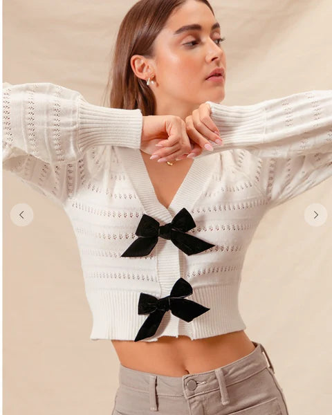 Sweater Twinkling Gift Blanco