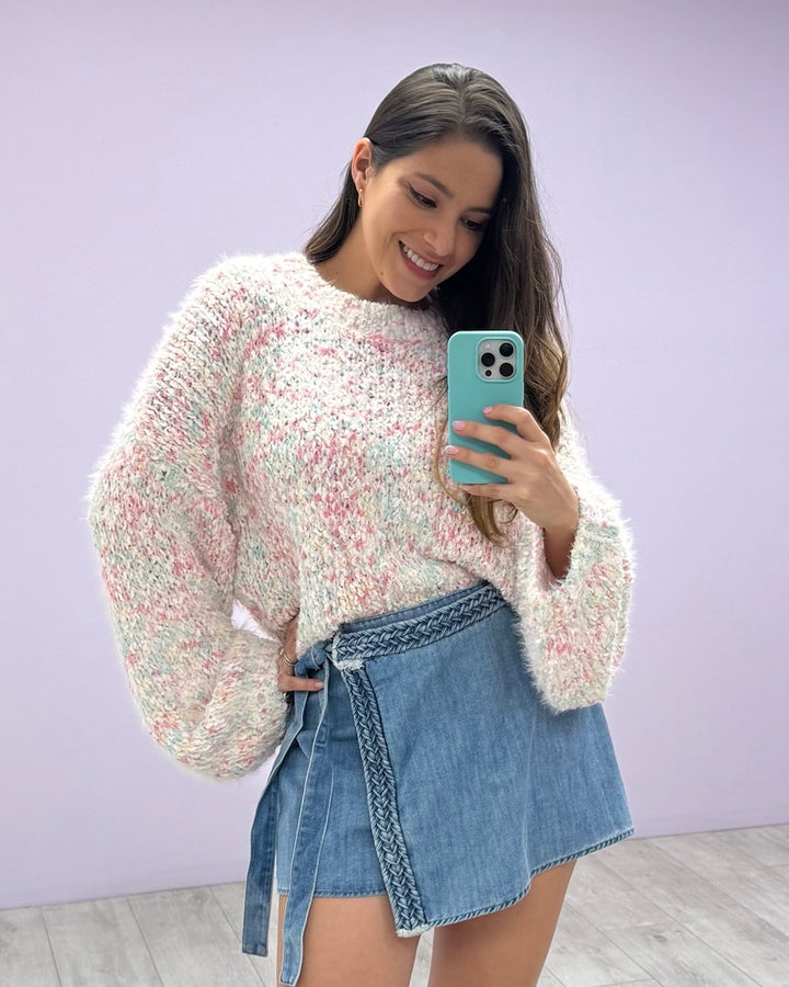 Sweater Pixi Dust Blanco