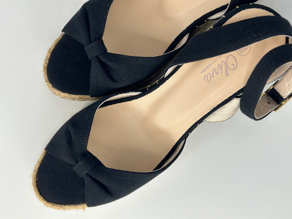 Oliva Sandalias Antonina Media Negro