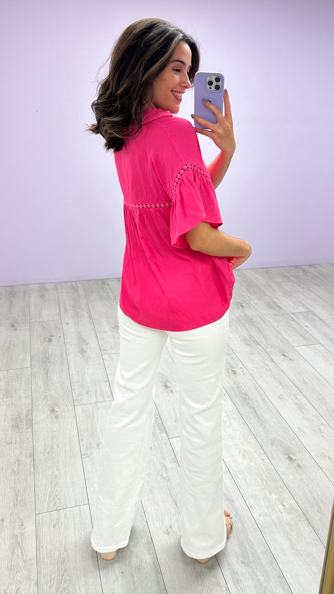Blusa Isabella Fucsia