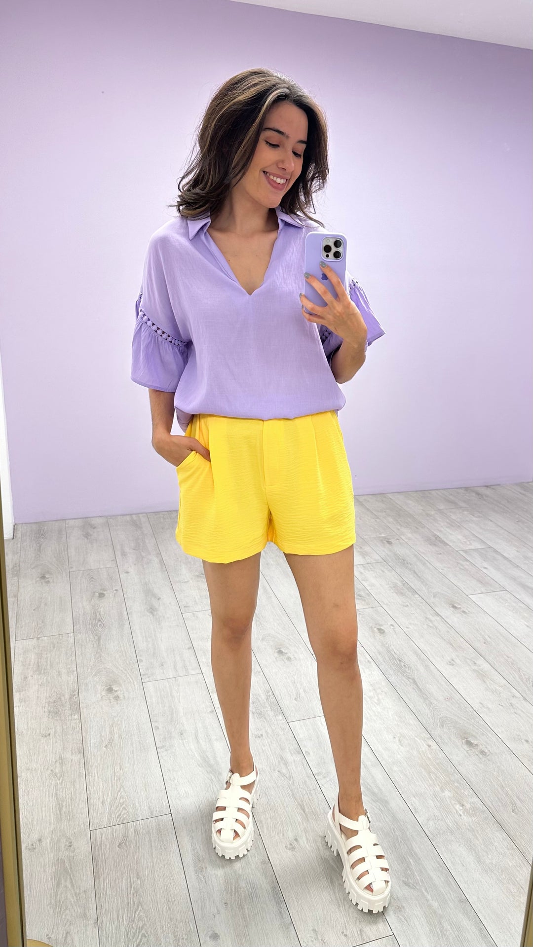 Blusa Isabella Lila