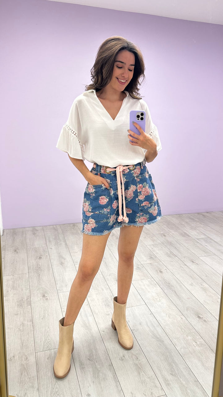Blusa Isabella Blanco