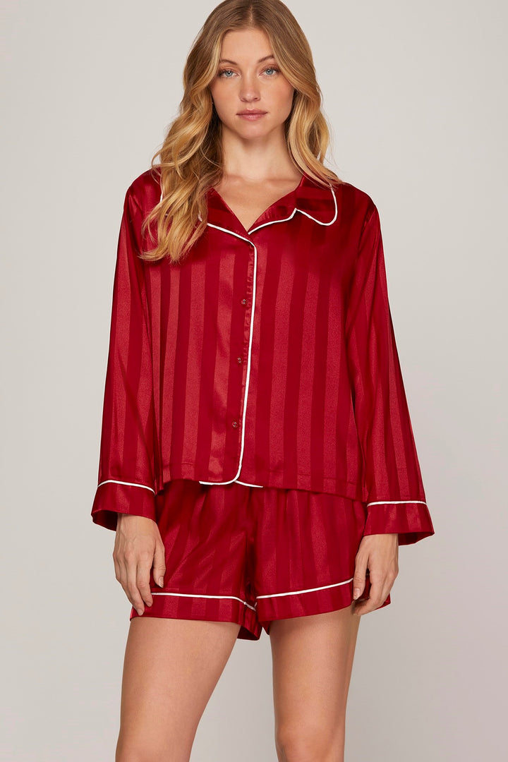 Pijama Moonlight Rojo