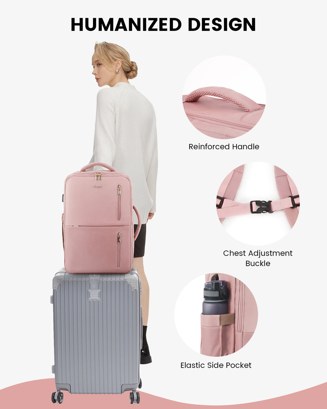 Bulto Cartagena Pink (Travel Bag)