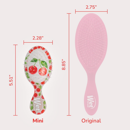 Cepillo Wet Brush Mini Detangler Cherry