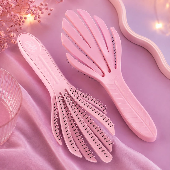 Cepillo Wet Brush Go Green pink - Para pelo rizo