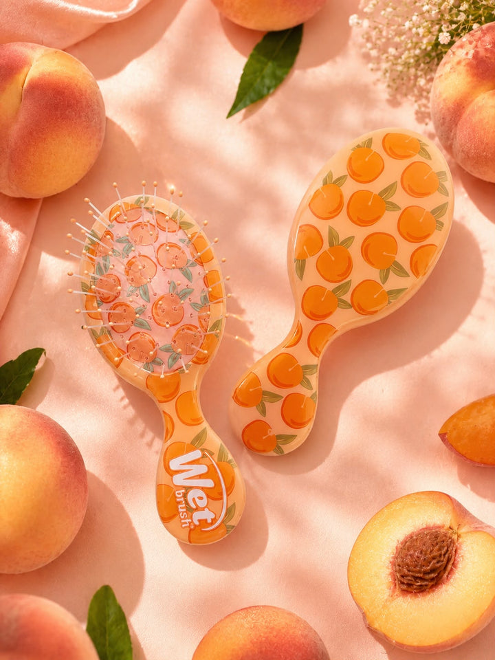 Cepillo Wet Brush Mini Detangler Peach