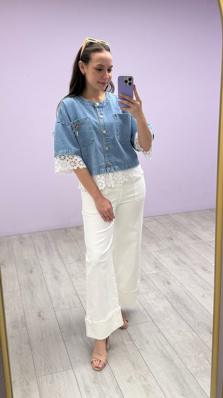 Blusa Serena Light Blue