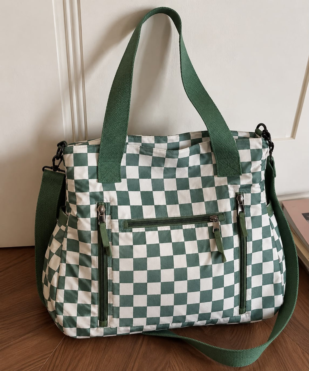 Bolso Pretty Check Green
