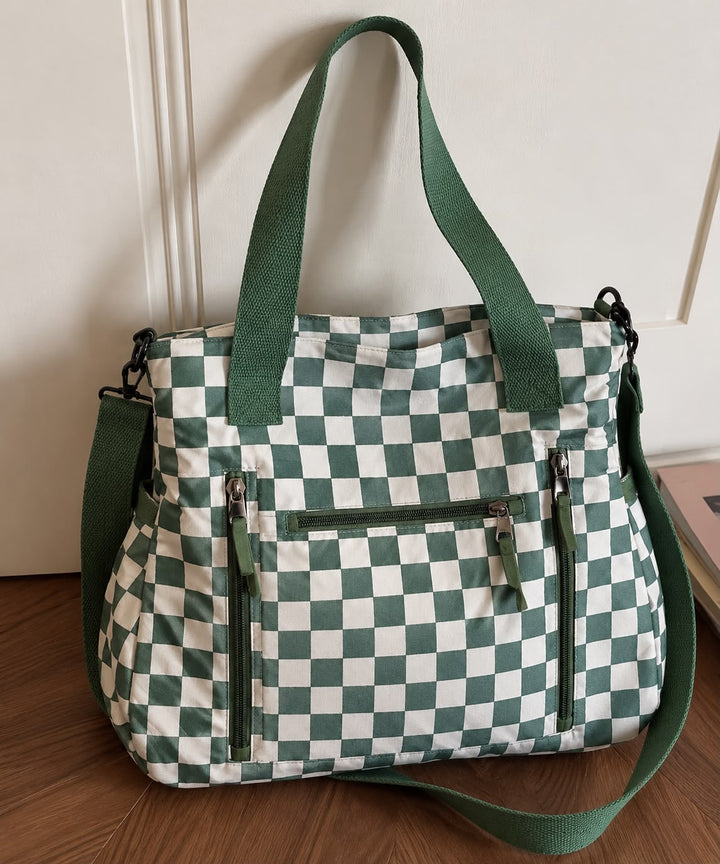 Bolso Pretty Check Green