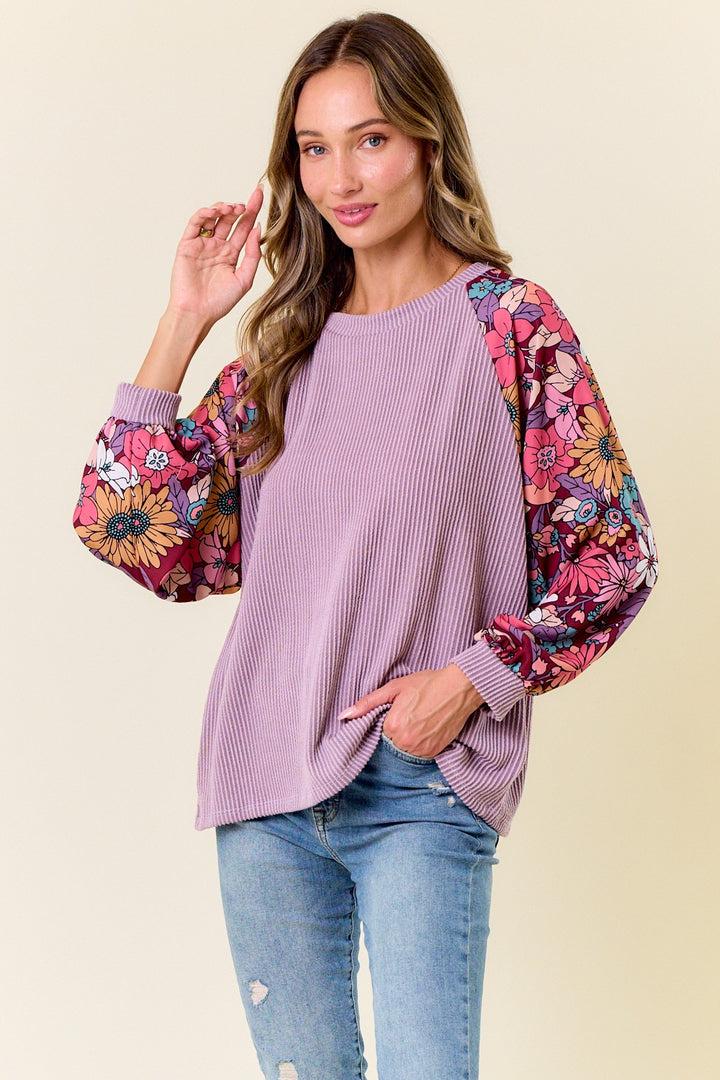 Blusa Blossom Lila