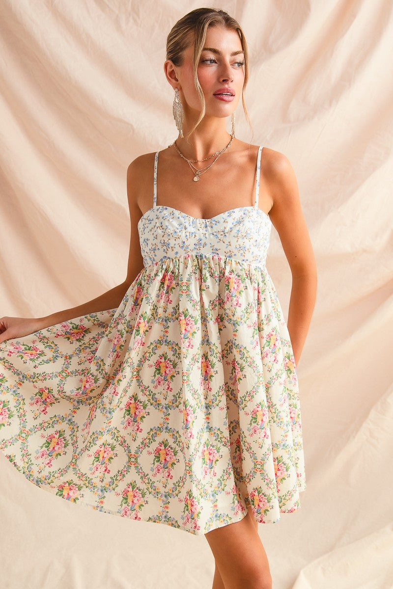 Vestido Garden Rose