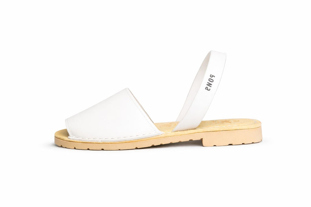 Sandalias Pons Lusaka Natur Blanco