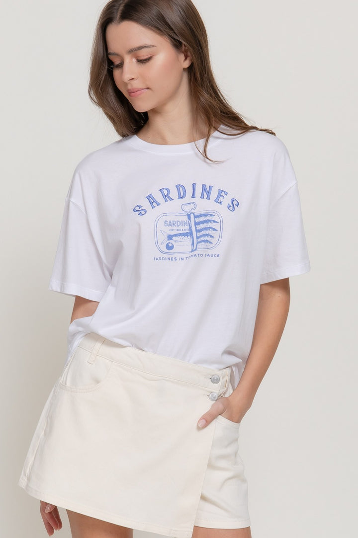 Blusa Sardines White