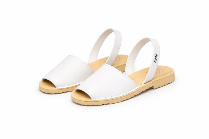 Sandalias Pons Lusaka Natur Blanco