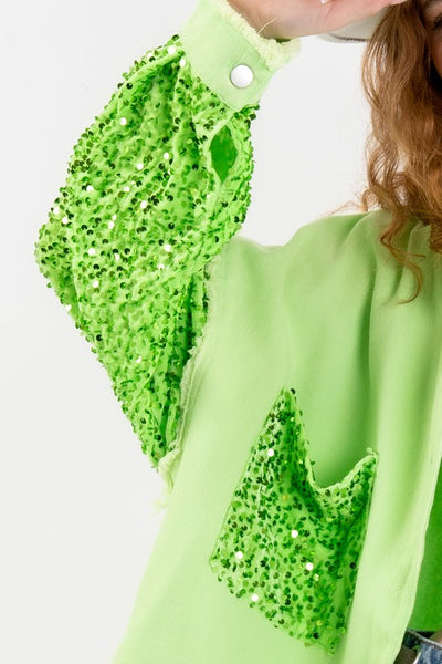 Jacket Shimmer Verde