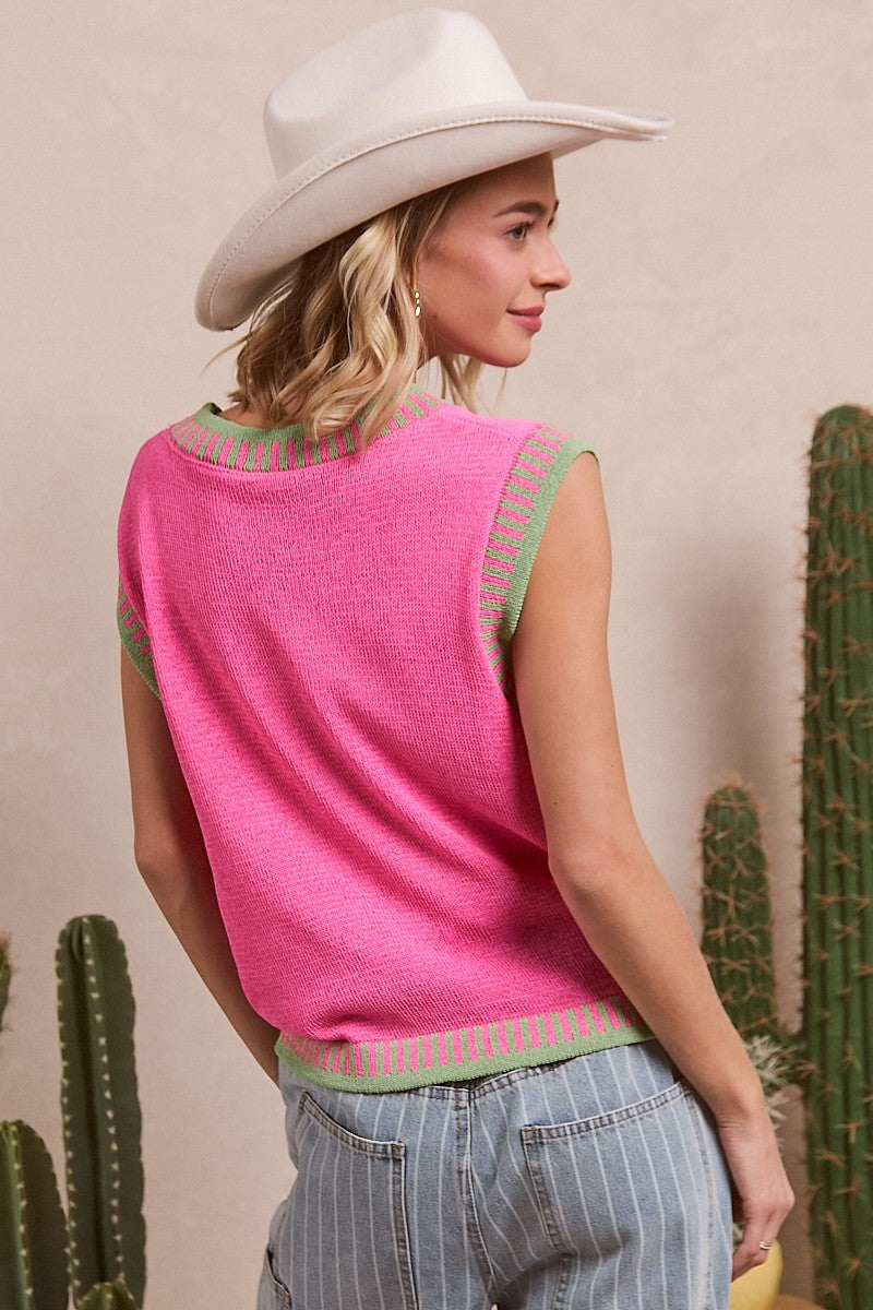 Blusa Anika Rosada