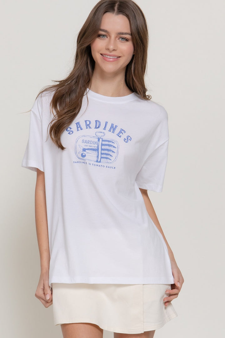 Blusa Sardines White