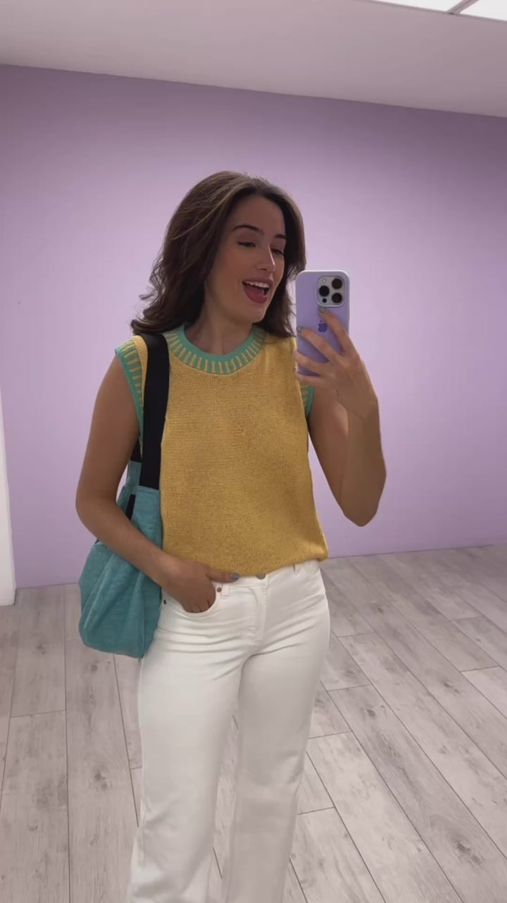 Blusa Anika Amarilla