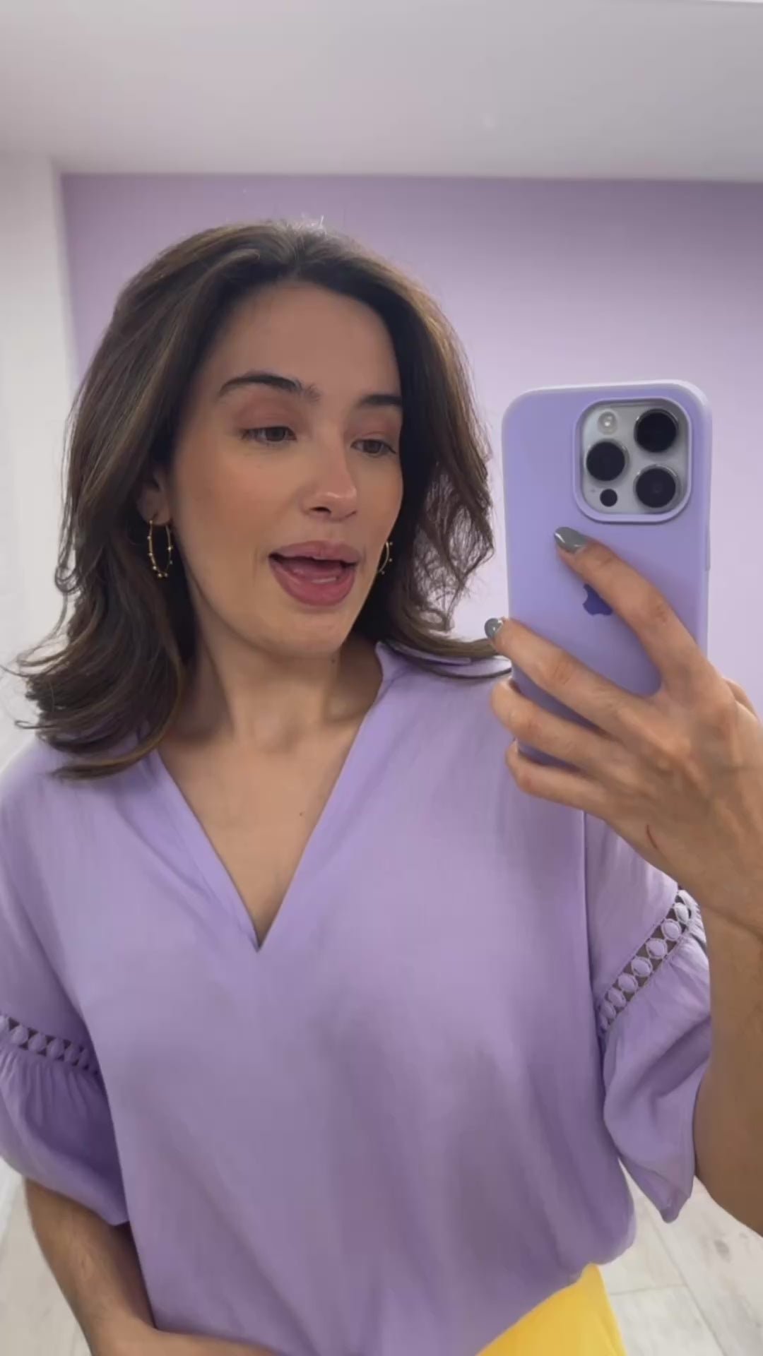 Blusa Isabella Lila