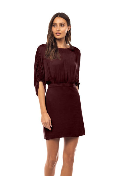 Vestido Dennise Vino