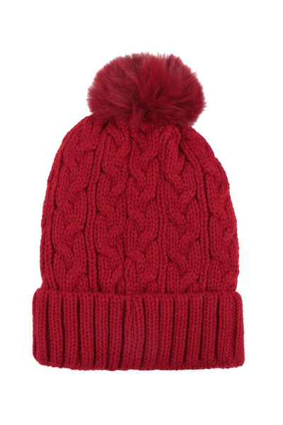 Beanie Cozy In Red